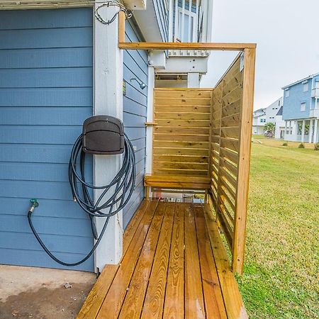Hot Tub - Ocean Views - Steps To Private Beach - Quiet Location Galveston Exterior foto